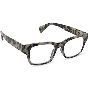 Ursnygg kraftig unisex läsglasögon modell i svart beige melerad båge. 
Unisex (herr & dam)
Fjädrande skalmar
Mjukt fodral ingår
CE-märkta och nickelfria
